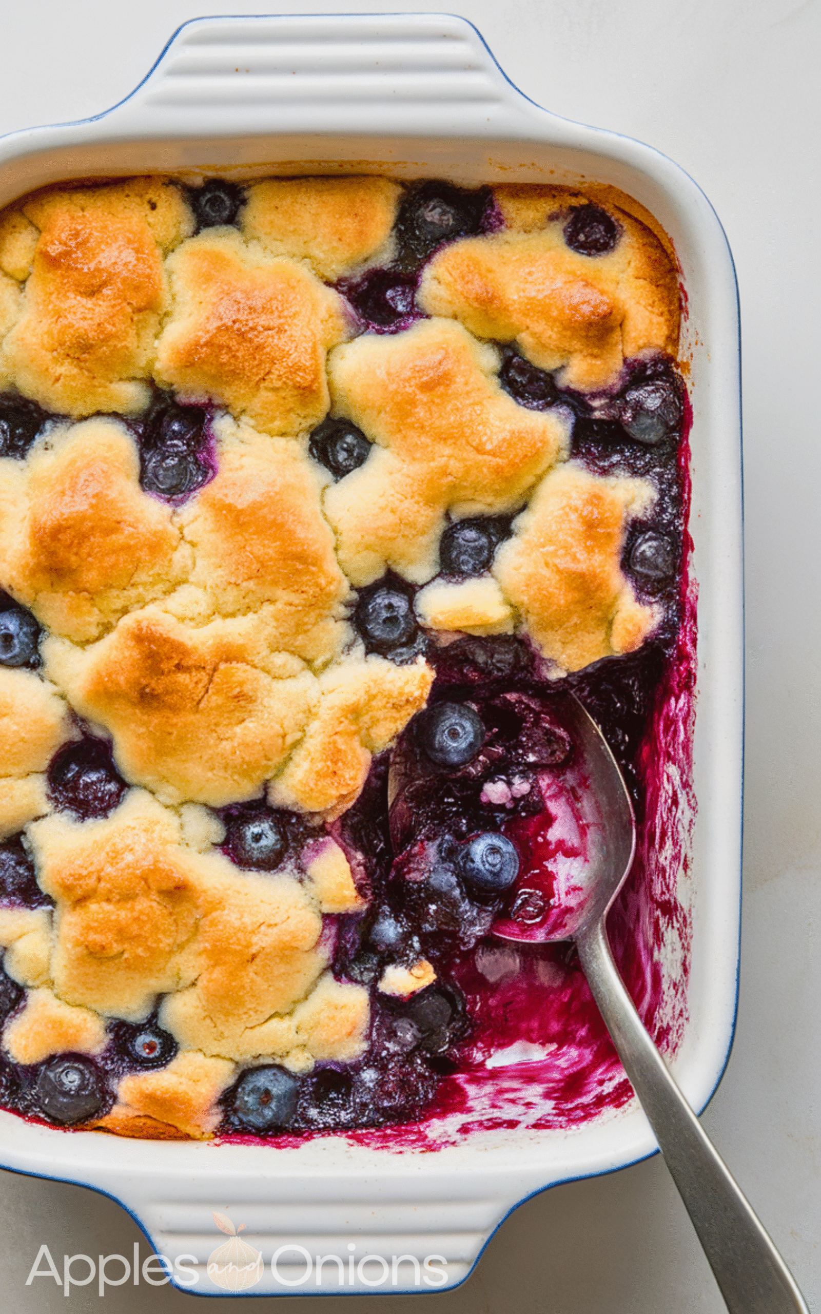 Easy Old-Fashioned Blueberry Cobbler