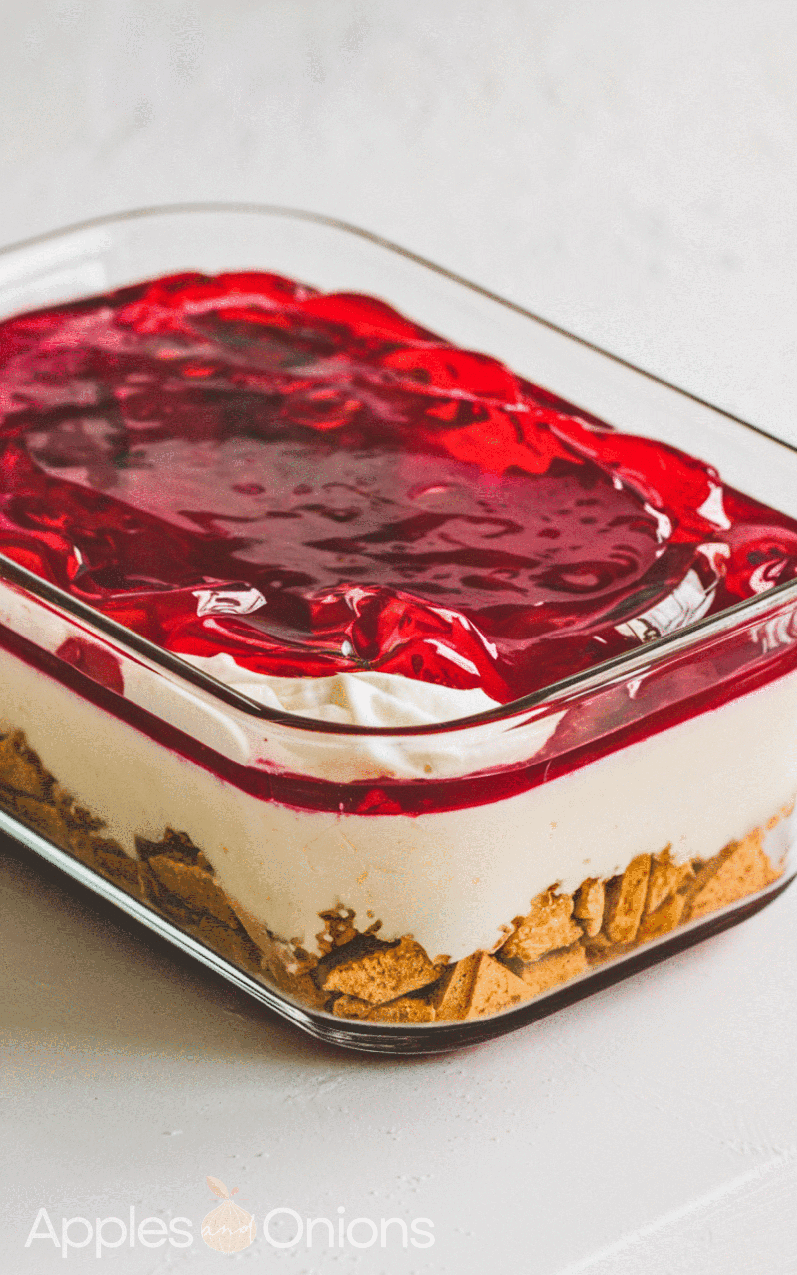 Easy Sweet and Salty Cranberry Pretzel Salad