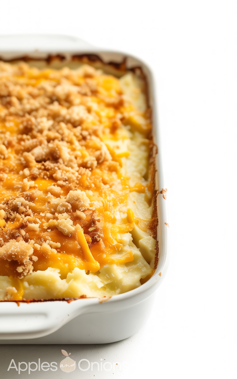 Quick & Easy Crockpot Hamburger Potato Casserole