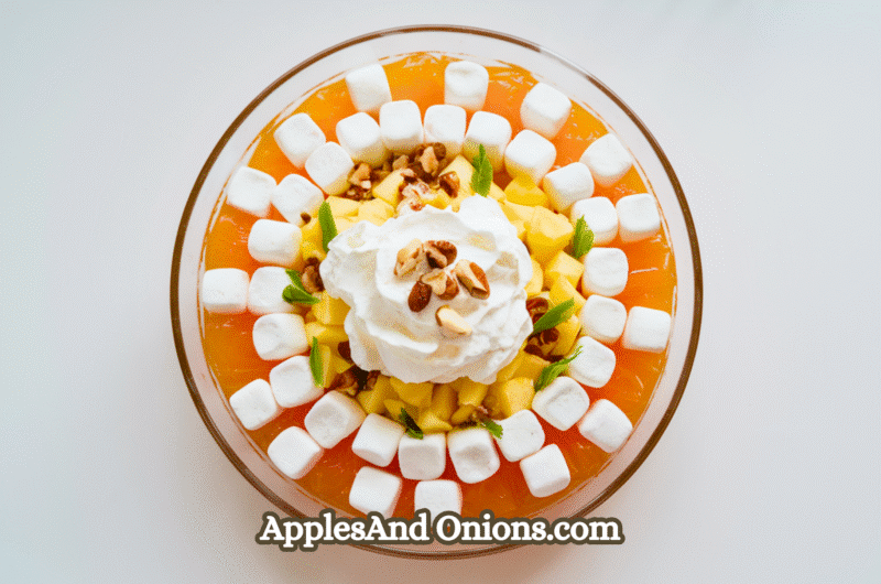 Mandarin Orange Jello Salad (without Cottage Cheese)