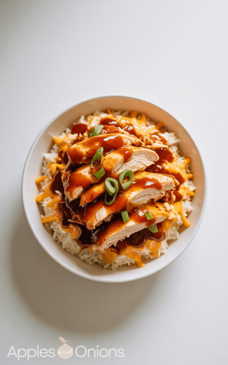 Perfect One-Pan Honey BBQ Chicken Rice