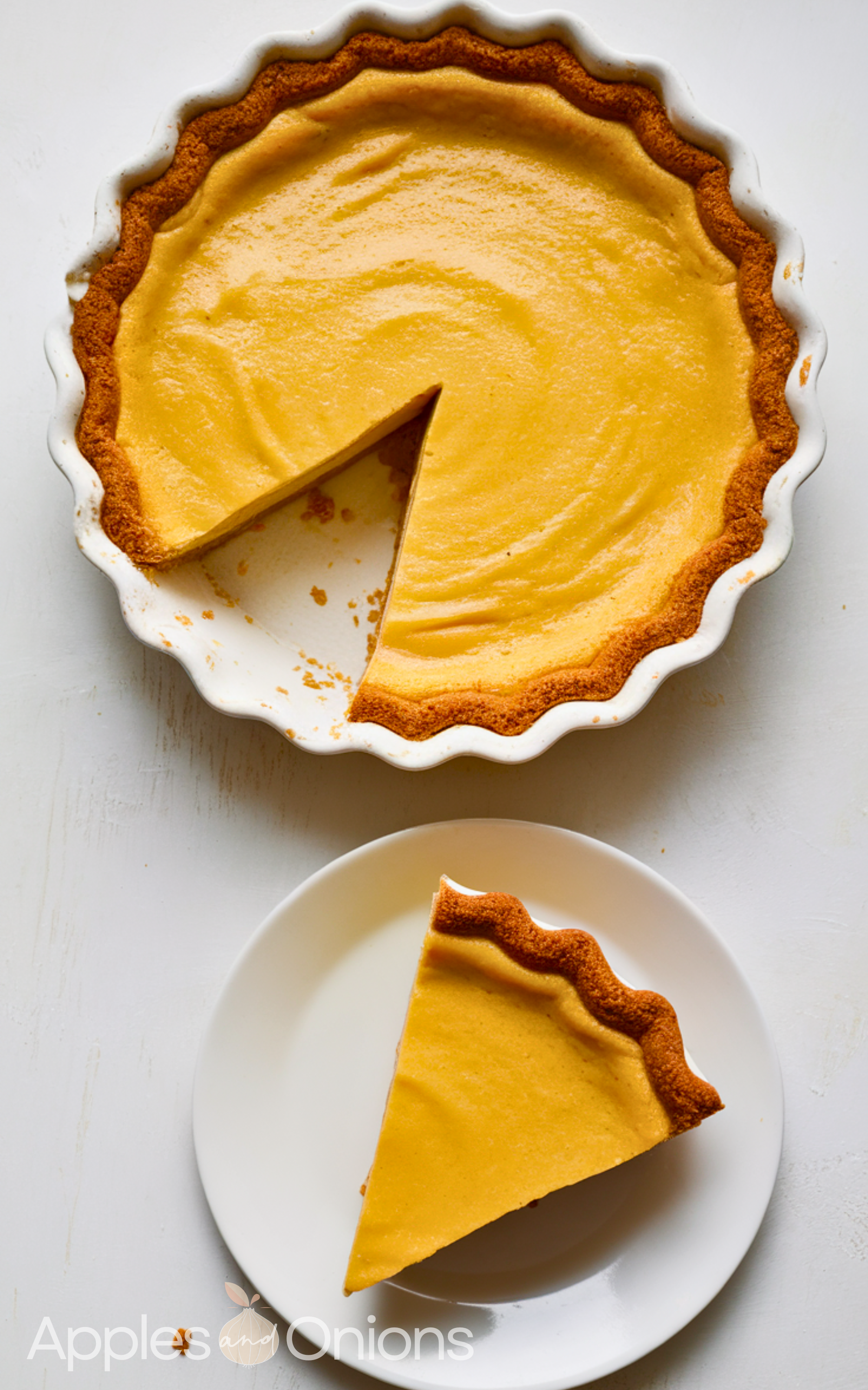 Perfect Lazarus Buttermilk Pie