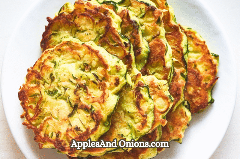 The Best Zucchini Fritters (Easy & Crispy)