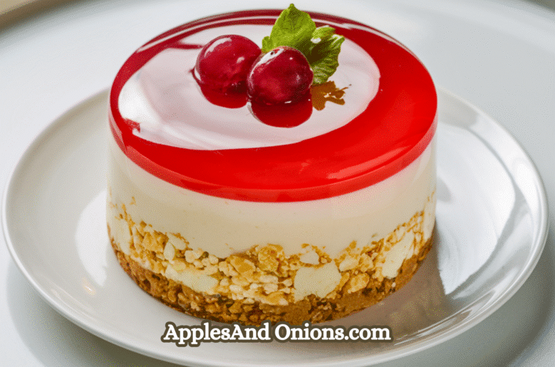 Sweet and Salty Cranberry Pretzel Salad