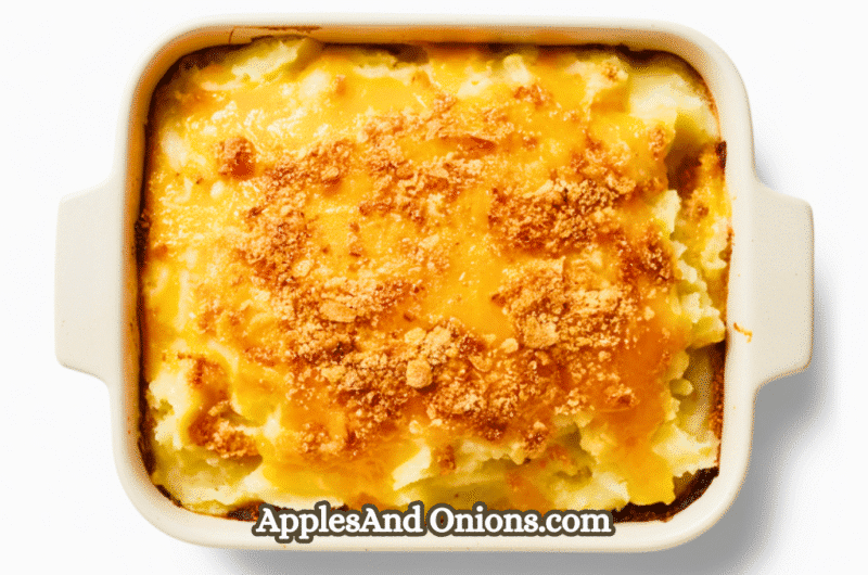 Quick & Easy Crockpot Hamburger Potato Casserole