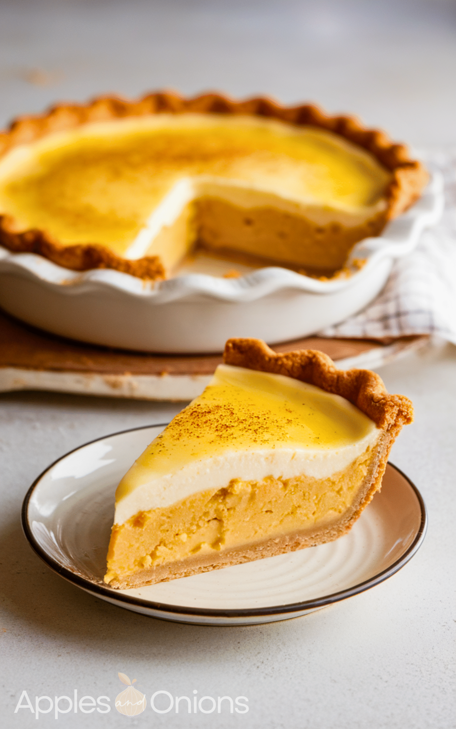 Perfect Lazarus Buttermilk Pie