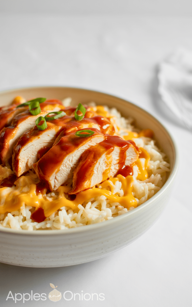 Perfect One-Pan Honey BBQ Chicken Rice