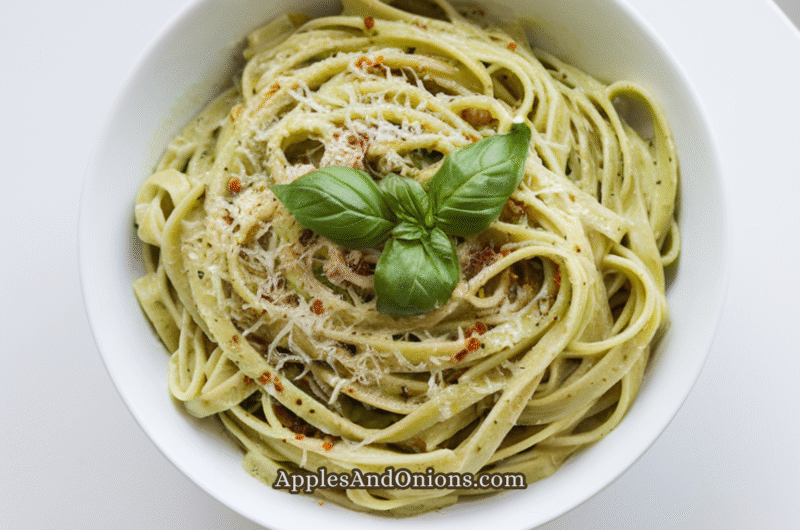 Creamy Avocado Fettuccine