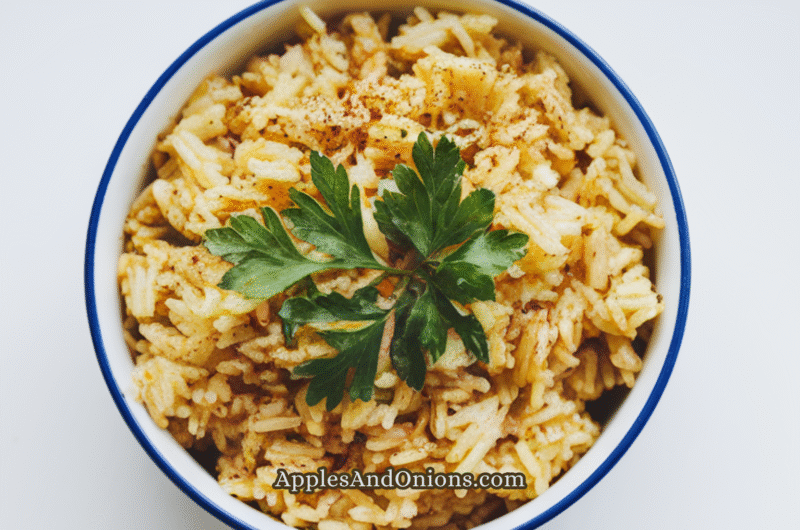 copycat Texas Roadhouse seasoned rice
