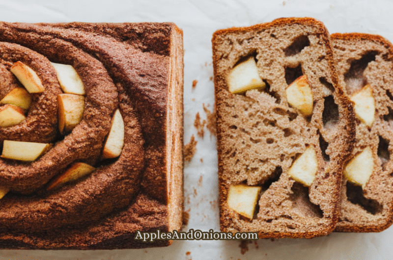 Easy Amish Apple Fritter Bread