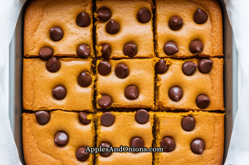 Pumpkin Chocolate Chip Bars