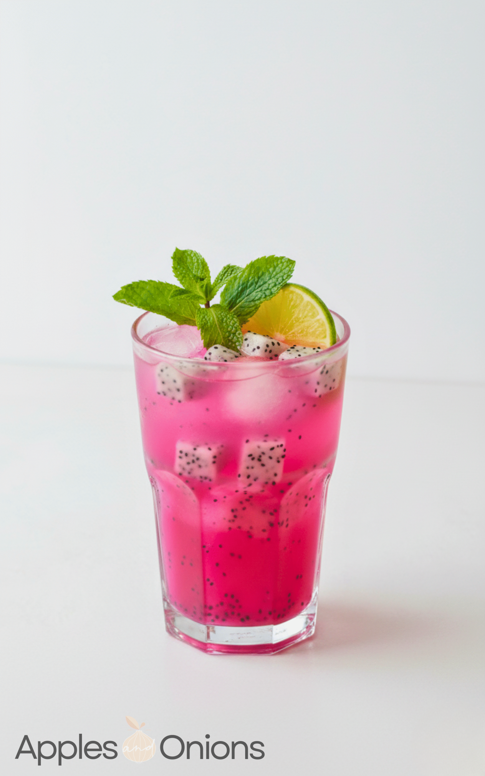 Easy Dragon Fruit Mojito
