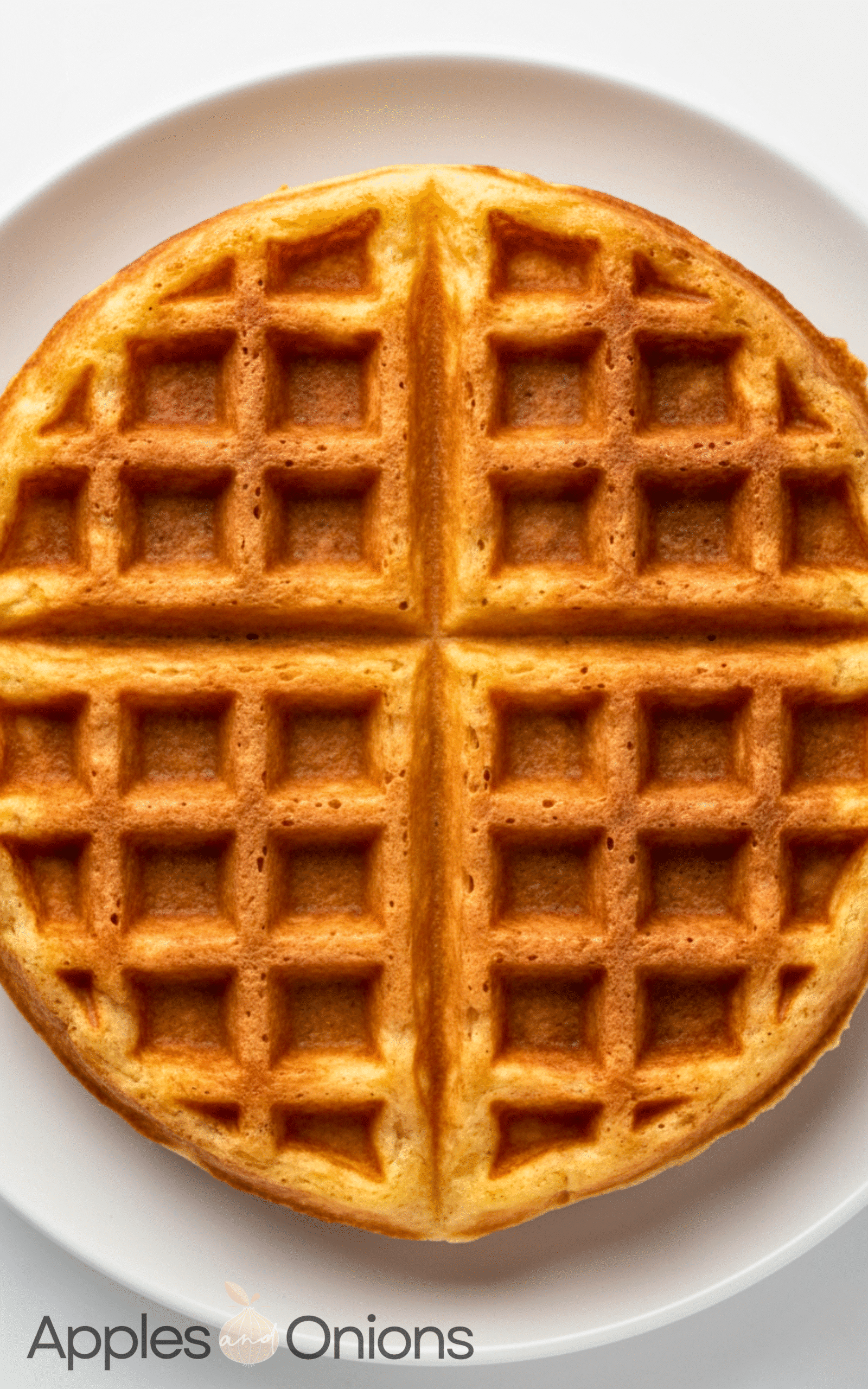 Perfect Crispy Homemade waffle recipe