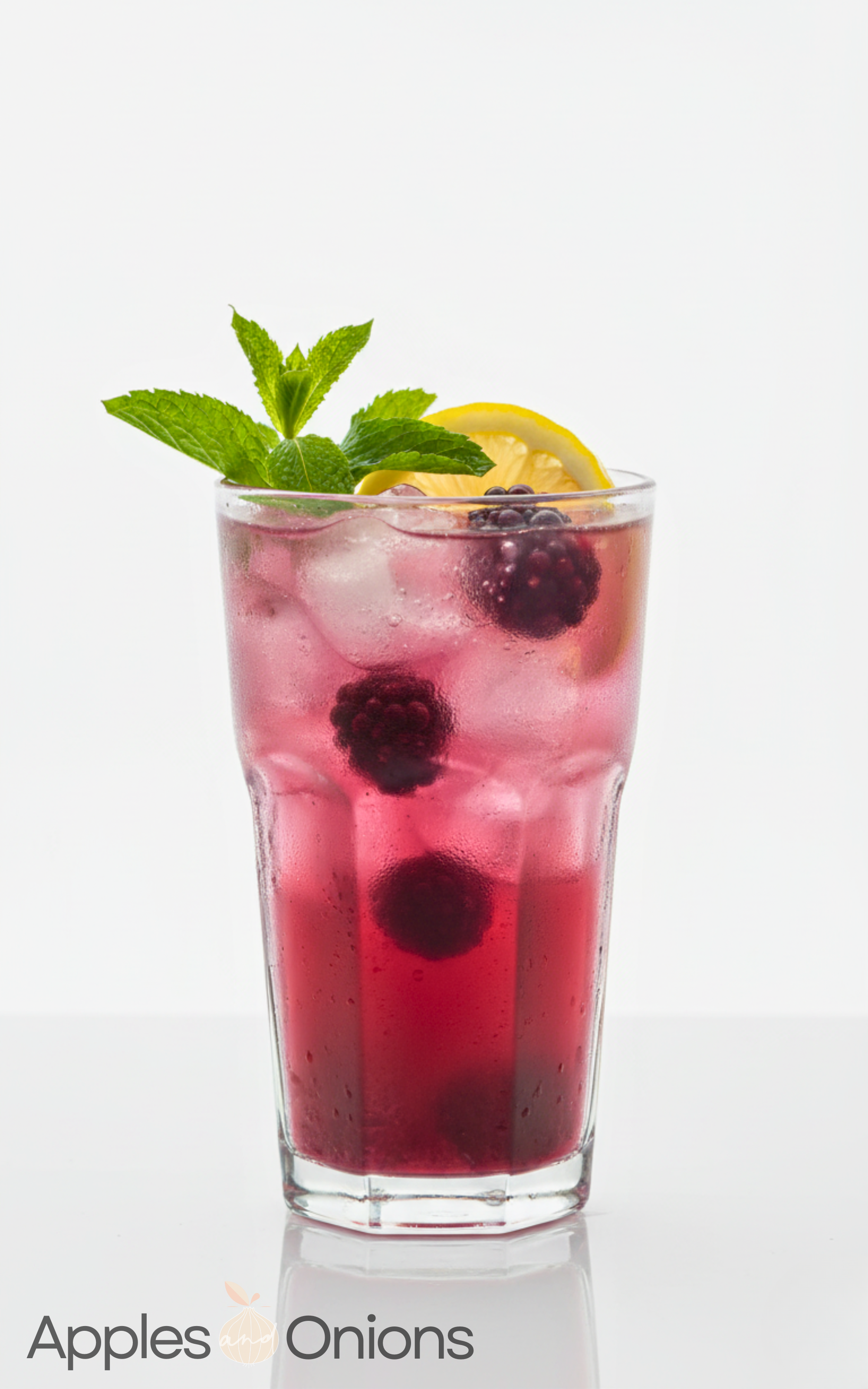 Easy Blackberry Lemon Mocktail Recipe