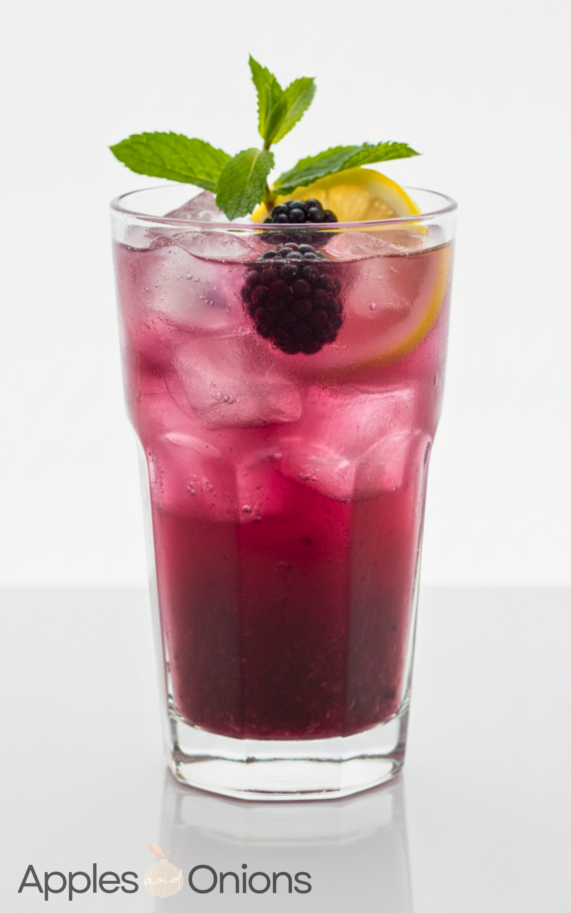 Easy Blackberry Lemon Mocktail Recipe