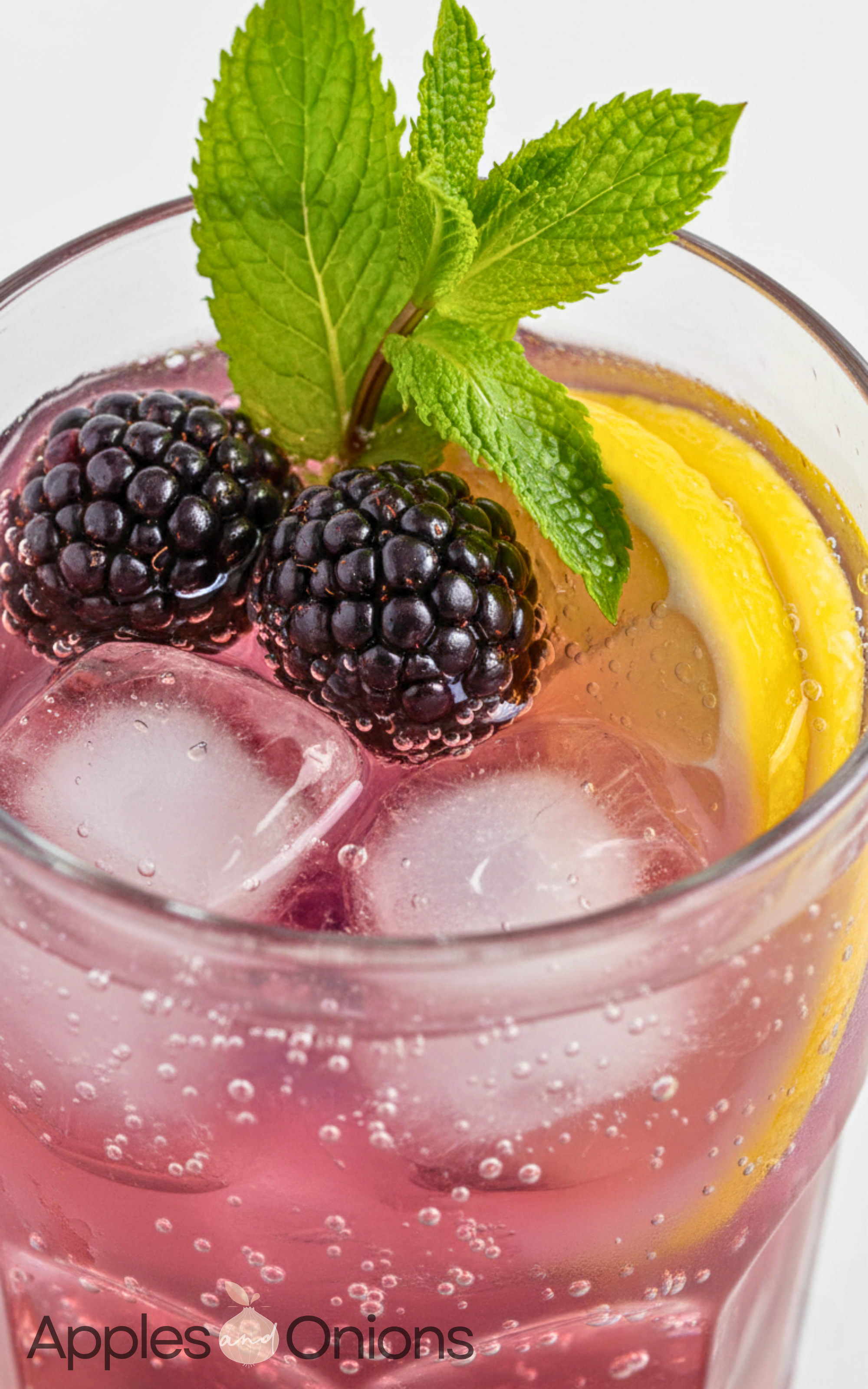 Easy Blackberry Lemon Mocktail Recipe