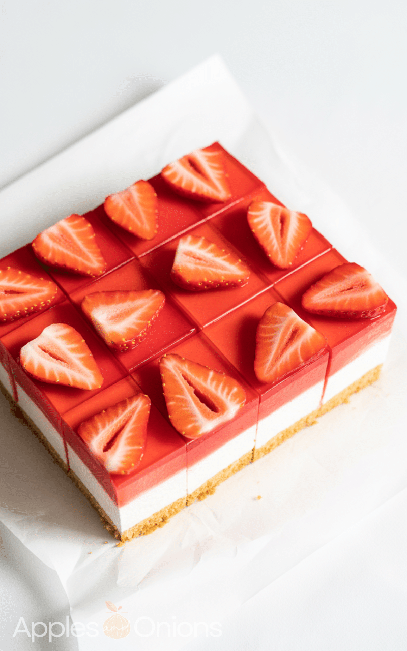Easy Strawberry Pretzel Salad (Creamy Jello Dessert)
