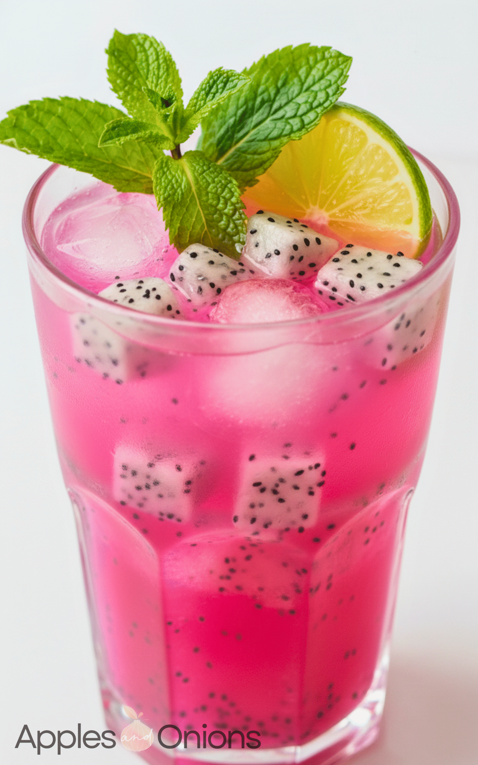Easy Dragon Fruit Mojito