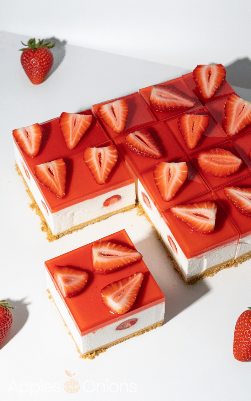 Easy Strawberry Pretzel Salad (Creamy Jello Dessert)