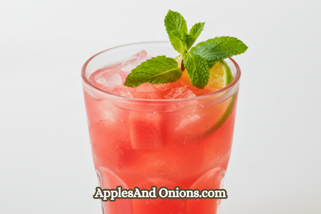 Tasty Watermelon Mojito Mocktail