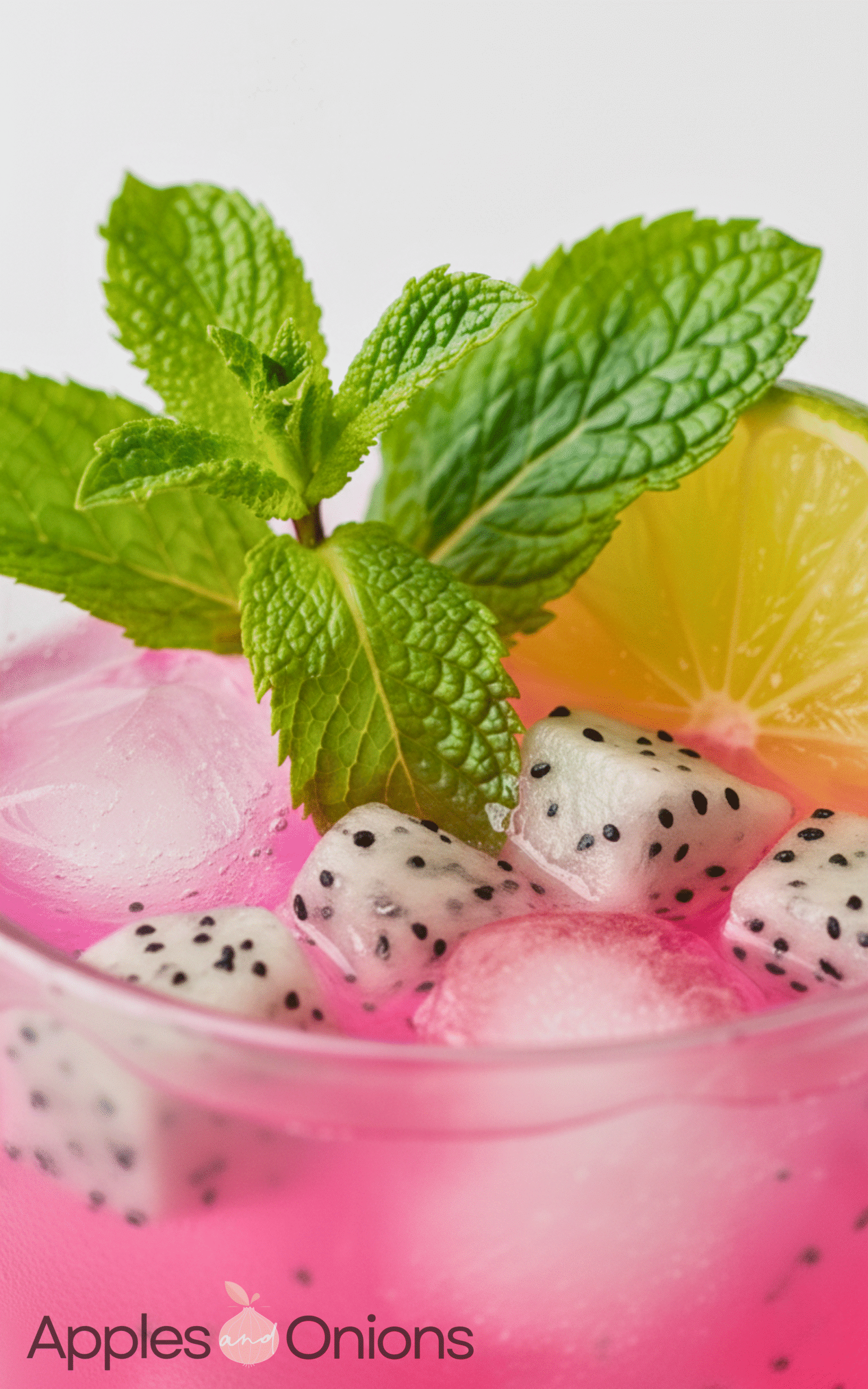 Easy Dragon Fruit Mojito