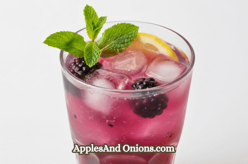 Blackberry Lemon Mocktail Recipe