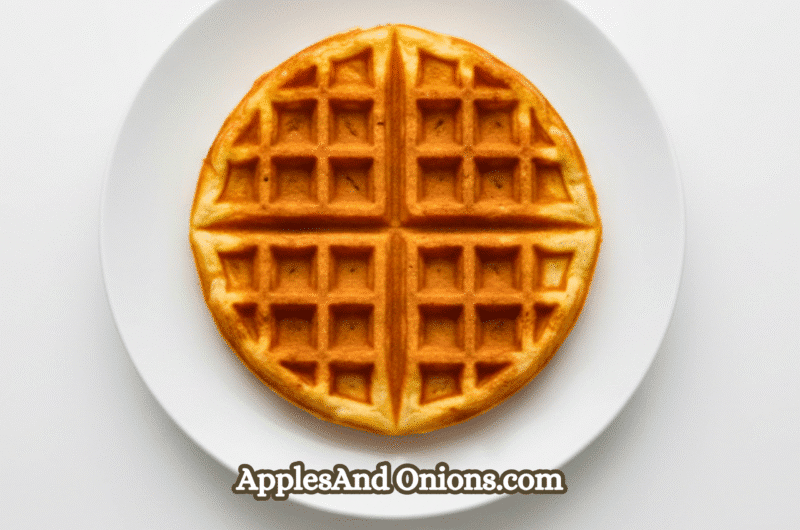 Crispy Homemade waffle recipe
